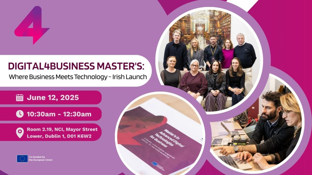 Digital4Business Master’s Irish Launch