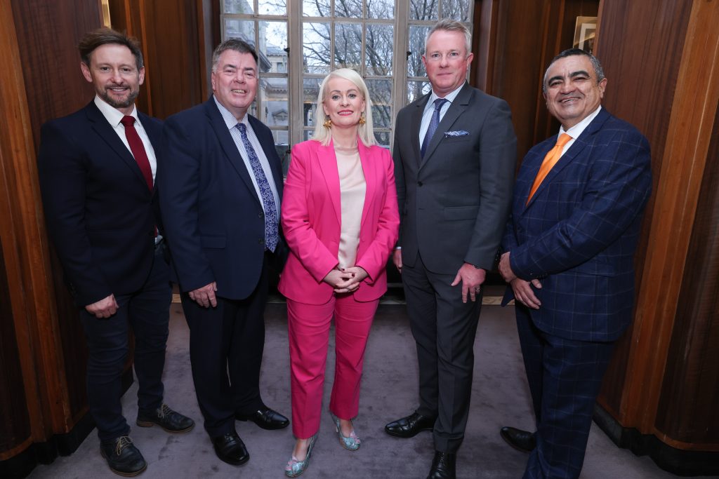 Niamh Smyth TD, Minister of State at the Department of Enterprise, Tourism and Employment with special responsibility for Trade Promotion, Artificial Intelligence and Digital Transformation; and Professor Horacio González-Vélez, Head of the Cloud Competency Centre at National College of Ireland.
