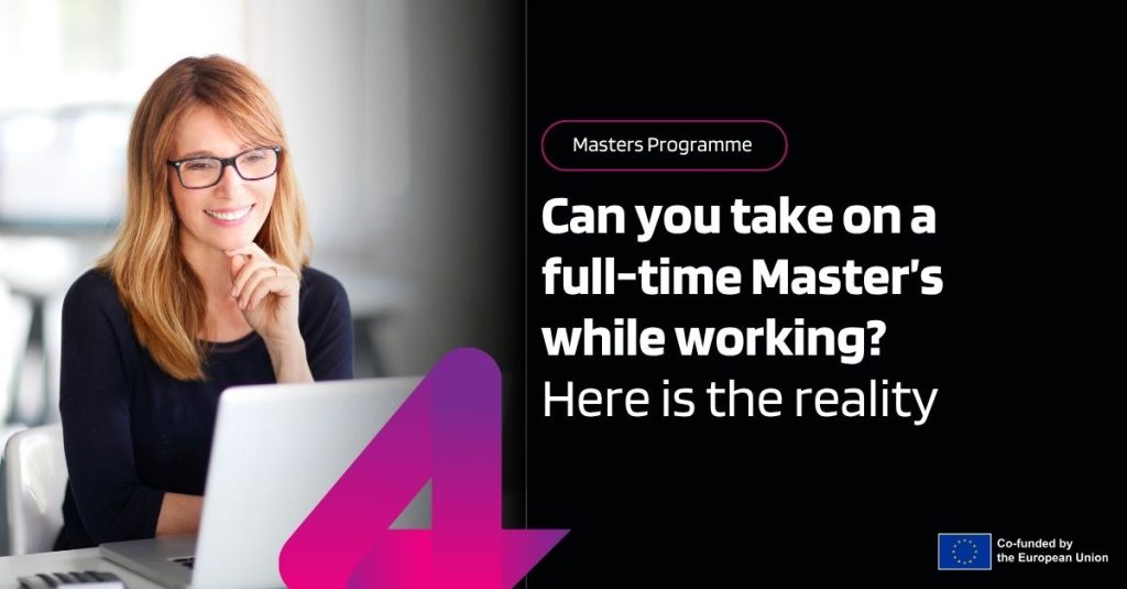 full-time Master’s while working